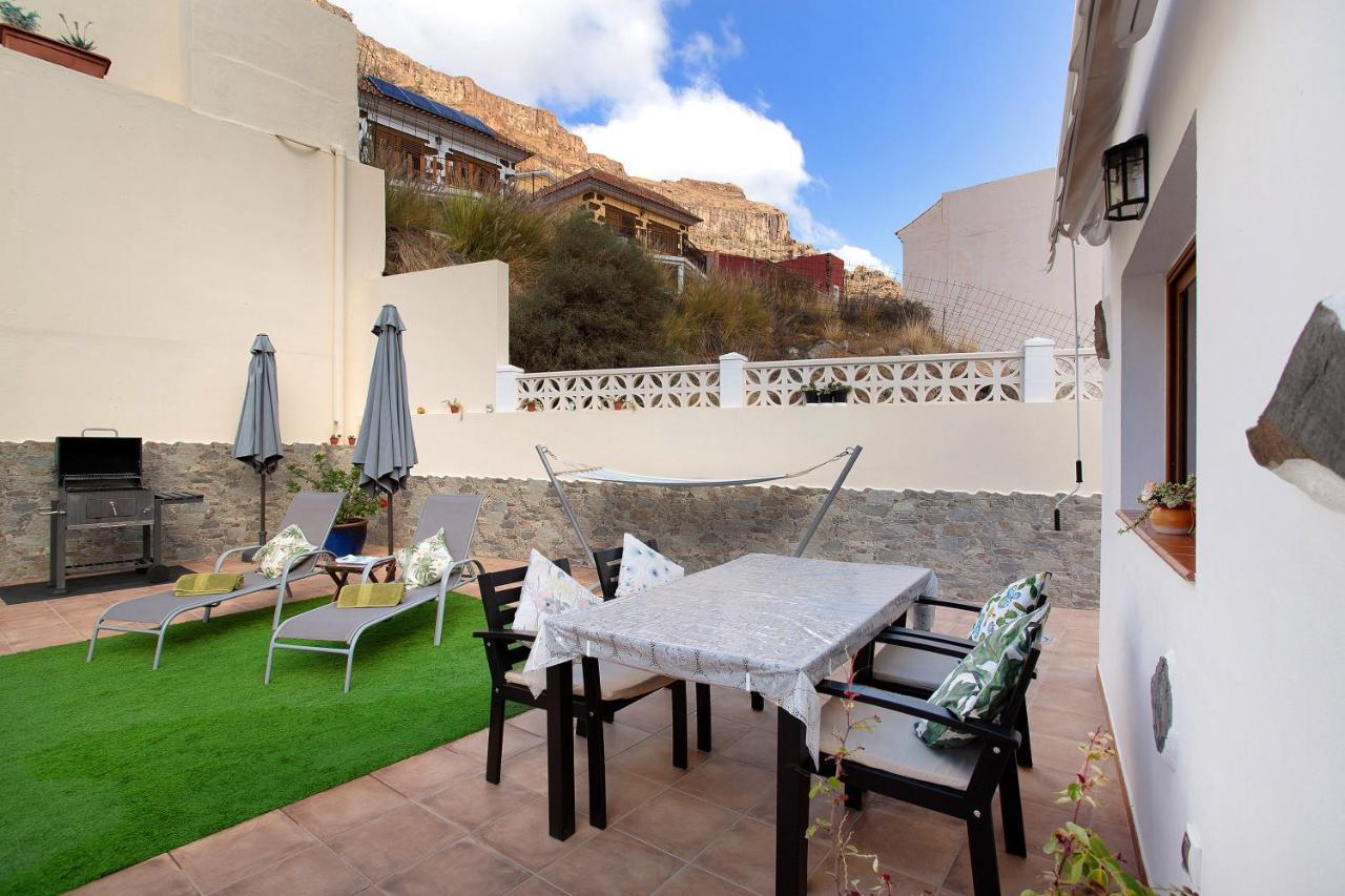 La Casita Del Horno Vv Villa Mogán Exteriör bild