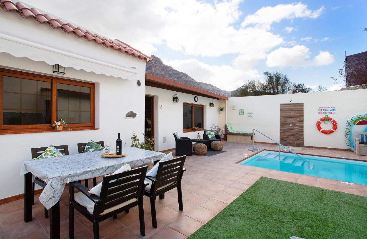 La Casita Del Horno Vv Villa Mogán Exteriör bild