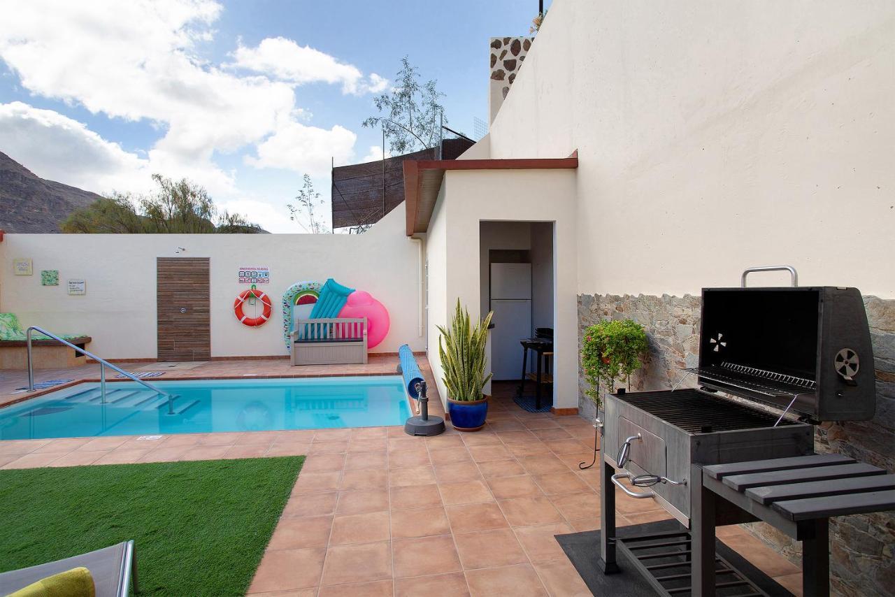 La Casita Del Horno Vv Villa Mogán Exteriör bild